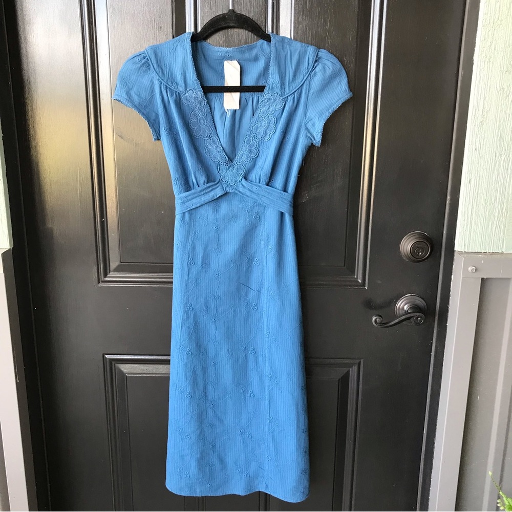 Blue Fossil Y2K Dress